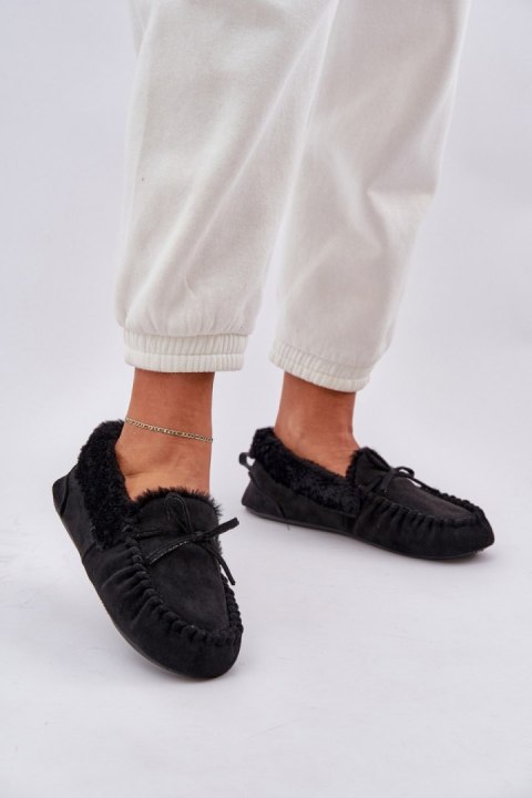 Kapcie Model Kleogoria MD1037-1 Black - Step in style