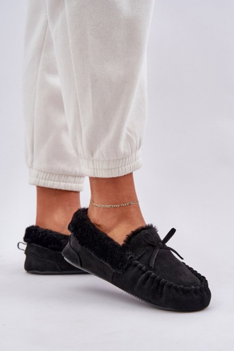 Kapcie Model Kleogoria MD1037-1 Black - Step in style Kapcie Model Kleogoria MD1037-1 Black - Step in style