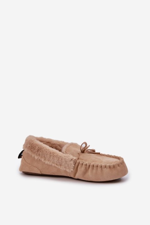 Kapcie Model Kleogoria MD1037-9 Beige - Step in style Kapcie Model Kleogoria MD1037-9 Beige - Step in style