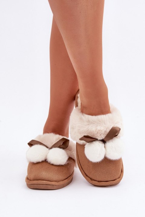 Kapcie Model Nartani YL-311 Camel - Step in style Kapcie Model Nartani YL-311 Camel - Step in style