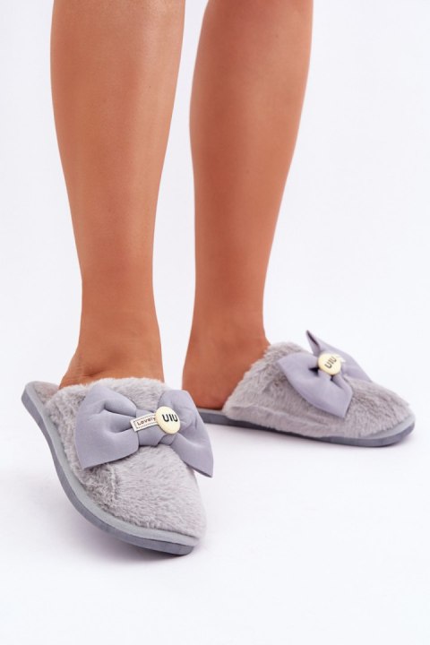 Kapcie Model Olfedi FA-133 Grey - Step in style Kapcie Model Olfedi FA-133 Grey - Step in style