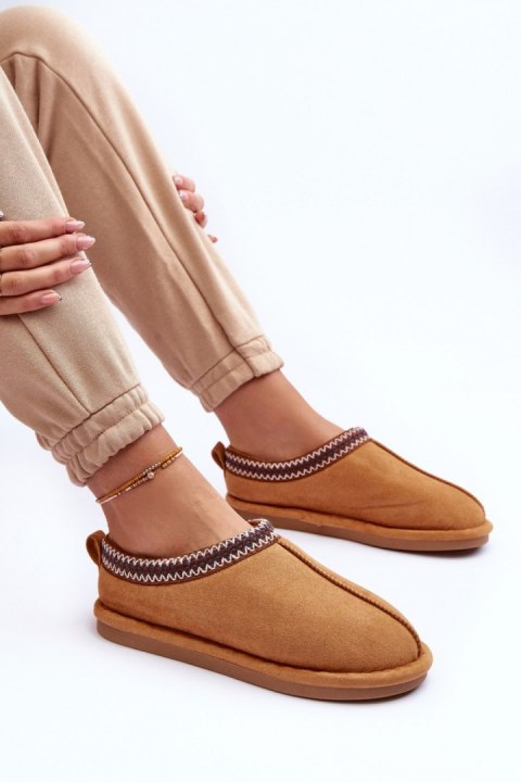 Kapcie Model Polinna EV-80 Camel - Step in style Kapcie Model Polinna EV-80 Camel - Step in style