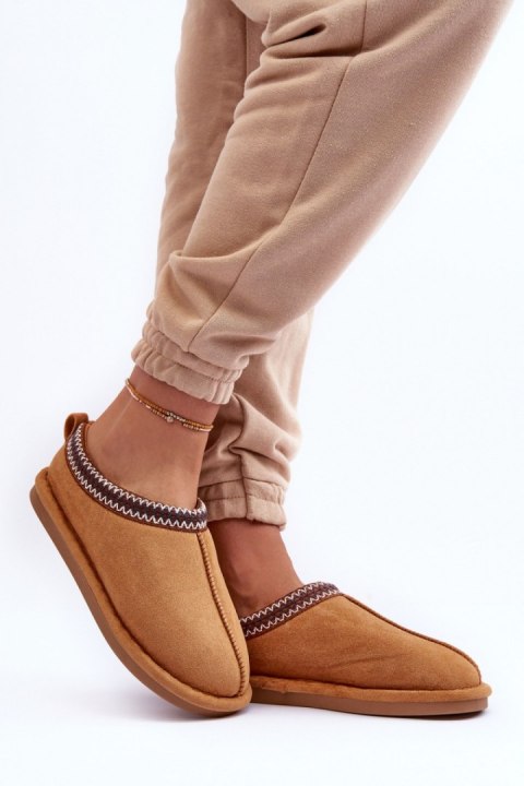 Kapcie Model Polinna EV-80 Camel - Step in style Kapcie Model Polinna EV-80 Camel - Step in style