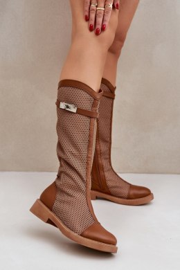 Kozaki Model Asgerda MP302-11 Brown - Step in style