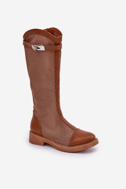 Kozaki Model Asgerda MP302-11 Brown - Step in style