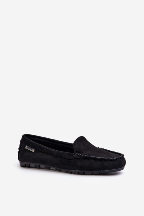 Mokasyny Model Amrutia DF937 Black - Step in style Mokasyny Model Amrutia DF937 Black - Step in style