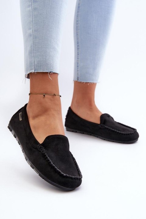 Mokasyny Model Amrutia DF937 Black - Step in style Mokasyny Model Amrutia DF937 Black - Step in style
