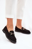 Mokasyny Model Labirae 23502 Black - Step in style