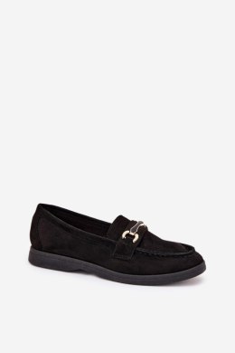Mokasyny Model Labirae 23502 Black - Step in style