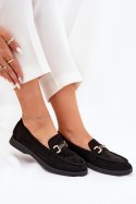 Mokasyny Model Labirae 23502 Black - Step in style