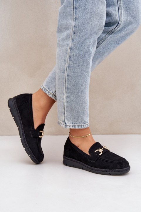 Mokasyny Model Lainer C-426 Black - Step in style Mokasyny Model Lainer C-426 Black - Step in style