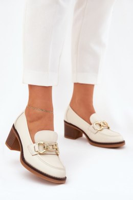 Półbuty Model Draciela 2022 Beige - Step in style