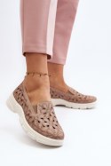 Półbuty Model Emilei 23PB02-5592 Pink - Step in style
