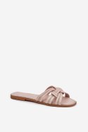 Sandał Klapki Model Acimine 0739-CLA-1 Beige - Step in style