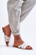 Sandał Klapki Model Aversa W-112 White - Step in style
