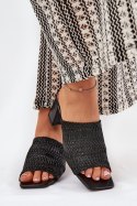 Sandał Klapki Model Ciariloria FY35-6 Black - Step in style