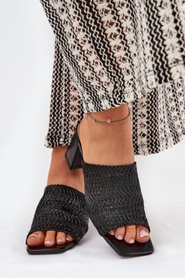 Sandał Klapki Model Ciariloria FY35-6 Black - Step in style