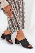 Sandał Klapki Model Ciariloria FY35-6 Black - Step in style