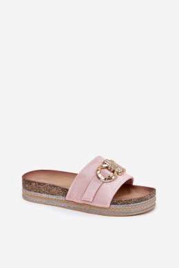 Sandał Klapki Model Rilirea M339 Pink - Step in style