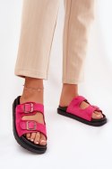Sandał Klapki Model Simbes M35 Fuksja - Step in style