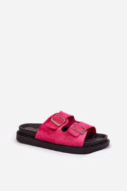 Sandał Klapki Model Simbes M35 Fuksja - Step in style