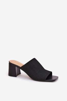 Sandał Klapki Model Wenilan FY35-1 Black - Step in style