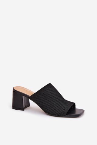 Sandał Klapki Model Wenilan FY35-1 Black - Step in style