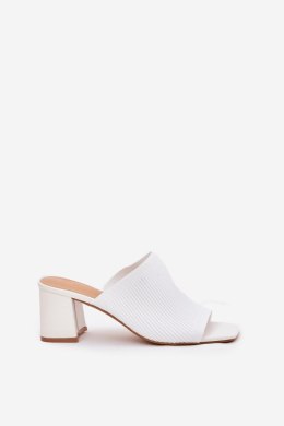 Sandał Klapki Model Wenilan FY35-1 White - Step in style