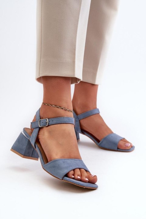 Sandały Model Leisha LT33-10 Blue - Step in style Sandały Model Leisha LT33-10 Blue - Step in style