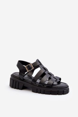 Sandały Model Rosarose N75-4 Black - Step in style