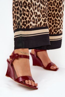 Sandały Model Vliraya BD120 Bordo - Step in style
