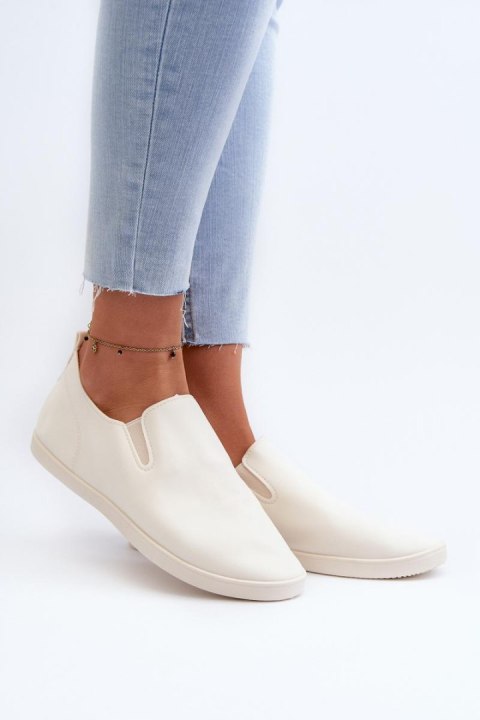 Trampki Model Lovinia NB662 Beige - Step in style Trampki Model Lovinia NB662 Beige - Step in style