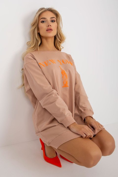 Bluza Damska Model VI-BL-3212.15X Beige - Factory Price Bluza Damska Model VI-BL-3212.15X Beige - Factory Price