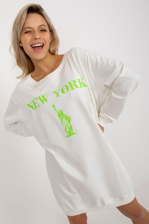 Bluza Damska Model VI-BL-3212.15X White/Green - Factory Price Bluza Damska Model VI-BL-3212.15X White/Green - Factory Price