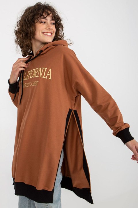Bluza Damska Model VI-BL-327.70P Light Brown - Factory Price Bluza Damska Model VI-BL-327.70P Light Brown - Factory Price