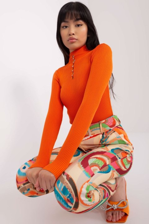 Bluzka Model BA-BZ-2302.97P Orange - Badu Bluzka Model BA-BZ-2302.97P Orange - Badu