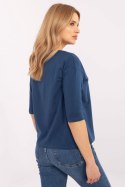 Bluzka Model CLM-BZ-0014.42 Dark Blue - Factory Price
