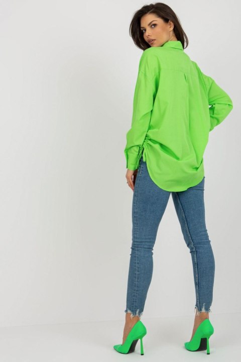 Koszula Damska Model TO-KS-7128.05X Light Green - Factory Price Koszula Damska Model TO-KS-7128.05X Light Green - Factory Price