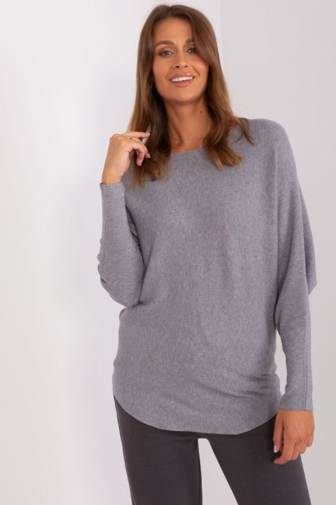 Sweter Damski Model PM-SW-PM-3588.00X Grey - Factory Price Sweter Damski Model PM-SW-PM-3588.00X Grey - Factory Price
