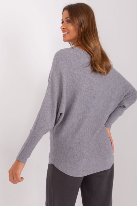 Sweter Damski Model PM-SW-PM-3588.00X Grey - Factory Price Sweter Damski Model PM-SW-PM-3588.00X Grey - Factory Price