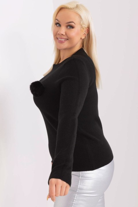 Sweter Damski Model PM-SW-PM-3706.10X Black - Factory Price Sweter Damski Model PM-SW-PM-3706.10X Black - Factory Price