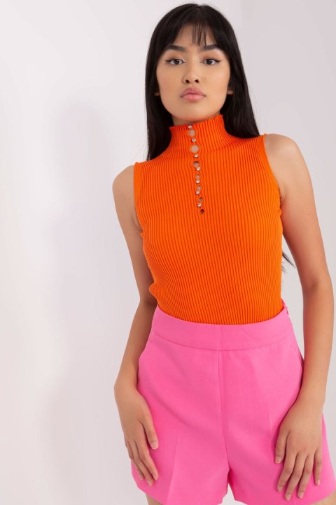 Bluzka Model BA-BZ-2301.00P Orange - Badu Bluzka Model BA-BZ-2301.00P Orange - Badu