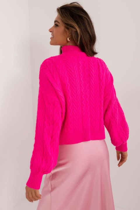Golf Damski Model BA-SW-0827.25 Fluo Pink - Badu Golf Damski Model BA-SW-0827.25 Fluo Pink - Badu