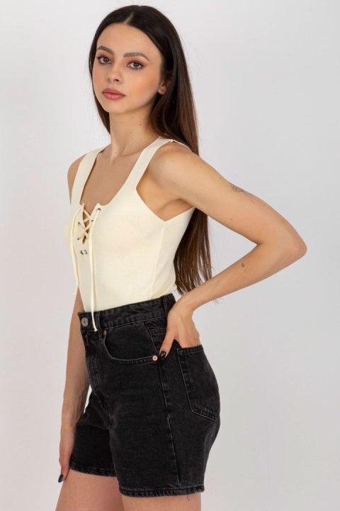 Koszulka Top Model BA-TP-2304.42 Light Beige - Badu Koszulka Top Model BA-TP-2304.42 Light Beige - Badu