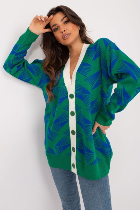 Sweter Damski Model BA-SW-12035.09 Green - Badu Sweter Damski Model BA-SW-12035.09 Green - Badu