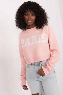 Sweter Damski Model BA-SW-1489.24 Light Pink - Badu
