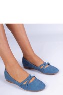 Baleriny Model Baronna N23-1002 Blue - PRIMO