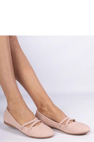 Baleriny Model Baronna N23-1002 Pink - PRIMO