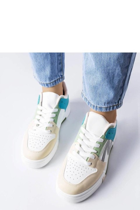 Beżowo-niebieskie buty na platformie Harter - Solea Beżowo-niebieskie buty na platformie Harter - Solea