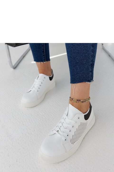 Białe ażurowe sneakersy Semhar - Solea Białe ażurowe sneakersy Semhar - Solea